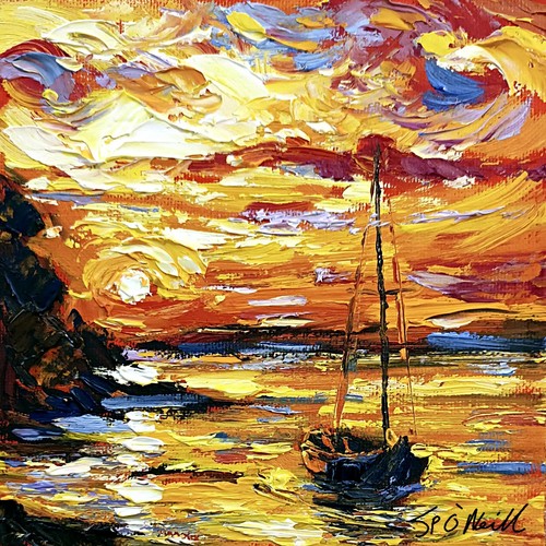 Neill original oil - original,