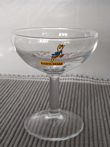 Babycham vintage glass 1970 - glass, 1970's