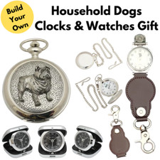 Household Dogs Pocket Watches Fob Watches & Alarm Clocks