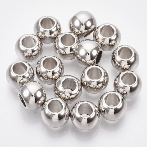Large hole silver acrylic - large,