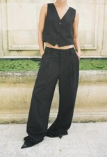 ZARA WOMEN BLACK FULL-LENGTH