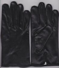 Men's Black Leather Dress Gloves - Formal-Victorian/Mourning, etc (CLOSE OUT)