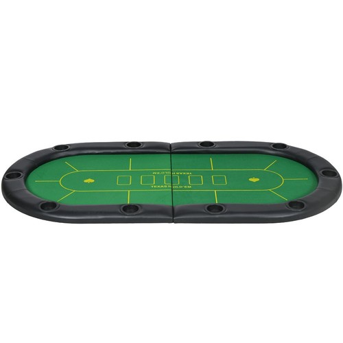 Foldable poker mat player - poker, 10-player