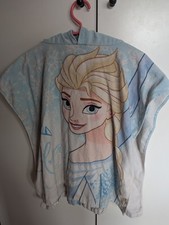 Disney Frozen Children's Poncho Hooded Towel Beach/Bathroom