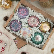 CHRISTMAS CANDLE GIFT set For