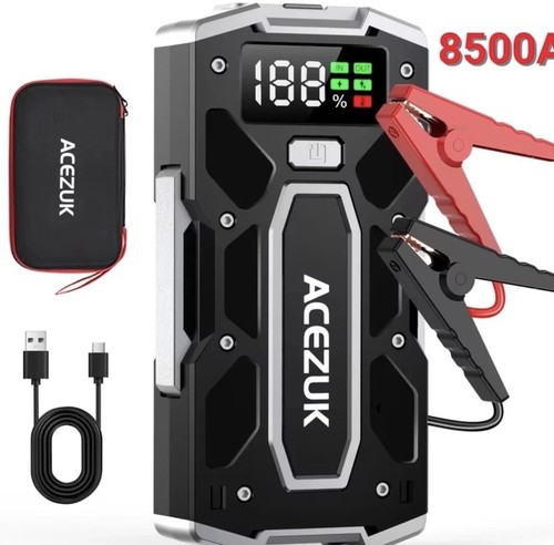 Heavy duty 8500a jump starter - heavy,