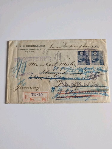 Japan document 1922 - to, germany