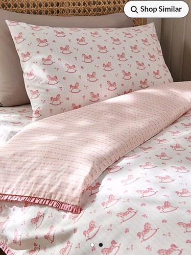Pink vintage cot bed - , size