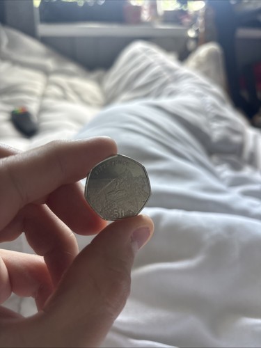 50p coin fifty pence - fifty, of