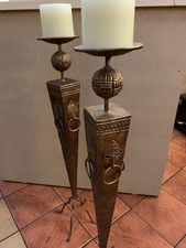 Tribal Pair of Floor Standing