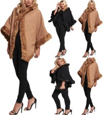 Ladies Batwing Sleeve Fur