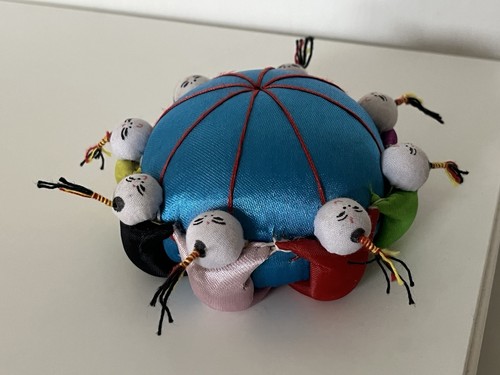 Vintage chinese pincushion - chinese,