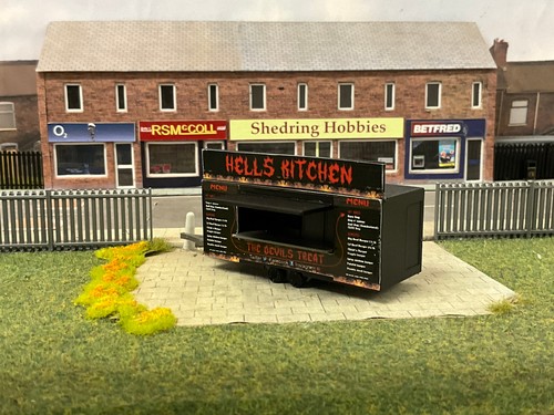 Printed snack van - 1/76,