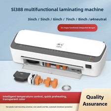 SL388 Multi-functional Professional A4 Laminator Hot Cold Dual Purpose Laminator