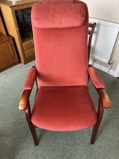 Velvet High Back Chair