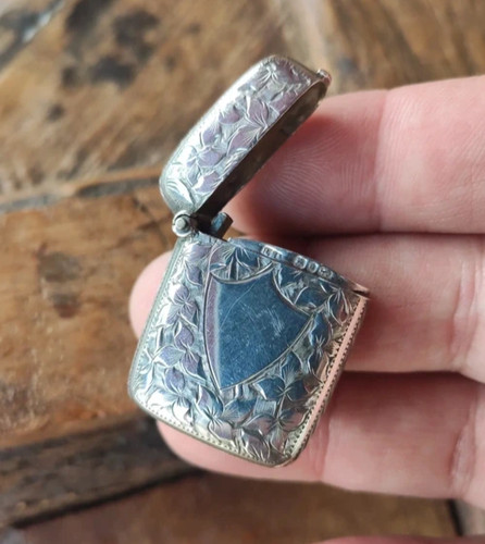 Antique vesta silver - antique, match