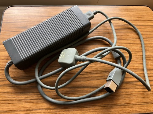 Xbox 360 genuine 203w mains - uk,