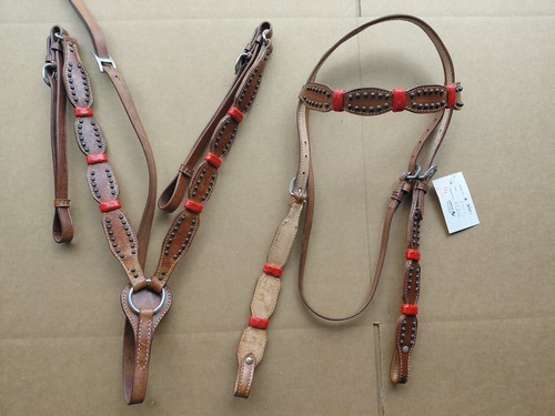 Western headstall breast - headstall,