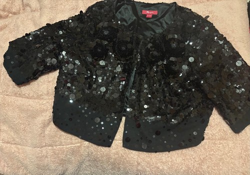 Monsoon sequin short jacket - sequin, jacket/
