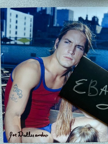 Joe dallesandro 8x10 - dallesandro, hand