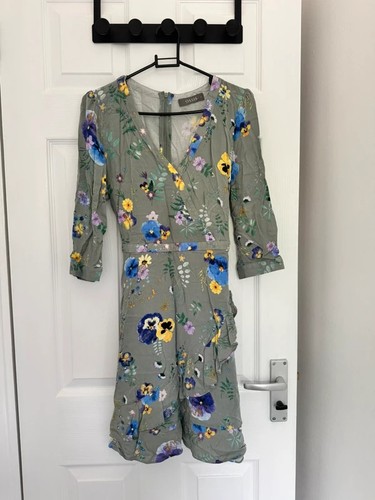 Oasis sage green - oasis, floral