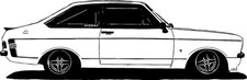 Ford escort mk2 - mk2, (