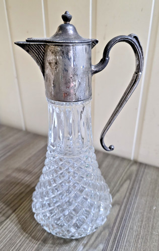 Vintage silver plated cut - vintage,