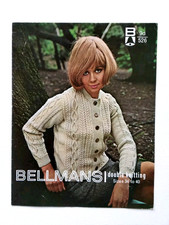 Bellmans Knitting Pattern 526 Women's Cardigan 34 - 40" DK Vintage Original