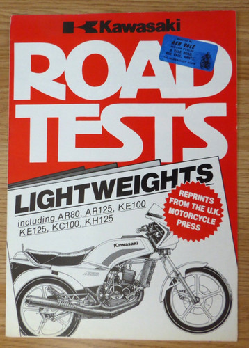 Kawasaki road tests - kawasaki,