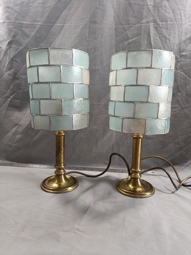 Pair two vintage - of, bedside