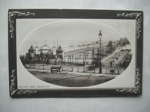 Postcard palace pier - postcard,