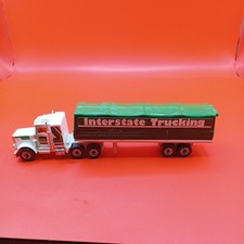 MATCHBOX CONVOY PETERBILT INTERSTATE TRUCKING - 