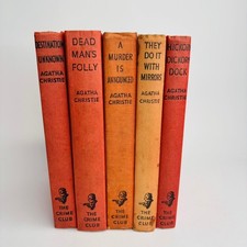 Lot of 5 Agatha Christie Crime