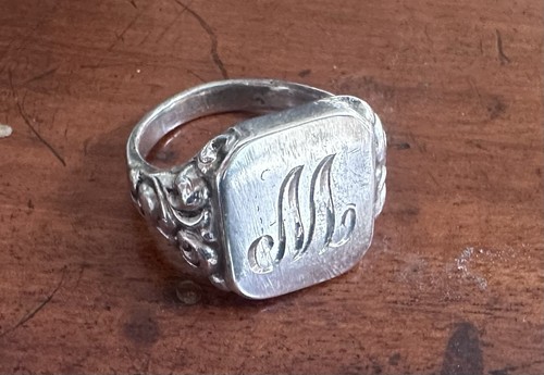 Vintage 835 silver signet - vintage,