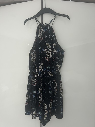 Paris playsuit black multi - paris,