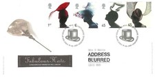 UK FDC Fabulous Hats Commemorative Royal Mail First Day Cover Stamps, 19.6.2001