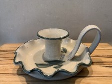 Candle Holder ..  pottery