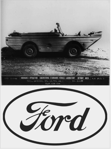 Dukw ford gpa amphibious - &,