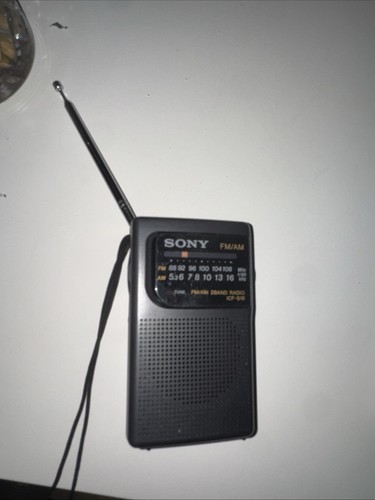 Sony icf s10 portable radio - sony,
