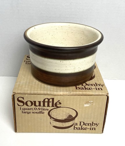 Vintage denby soufflé large - large, 1