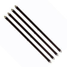 4 x 348mm 1100 Watt 1.1 kW Fits Rhino TQ4 TQ3 2.2 R7 Infrared Heater Lamp Bulb