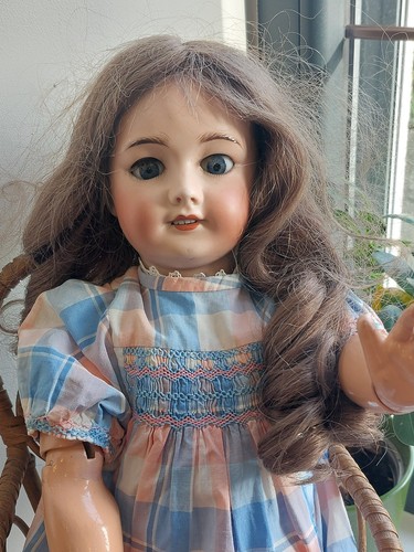 Antique twin doll sfbj - antique,