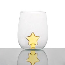 3D Stemless Wine Glass with Figurine Cute Creative Water Cup High Borosilicate