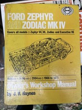 J H Haynes Ford Zephyr And
