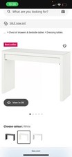 Ikea MALM dressing table