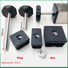 Square Plastic End Caps