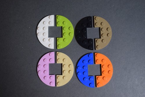 Lego 18646 plate - 18646, round