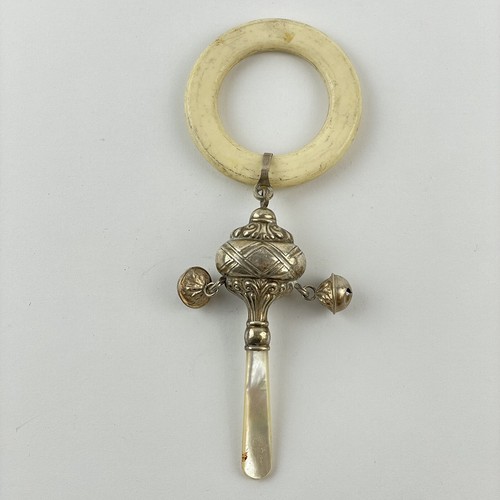 Vintage solid silver plastic - solid,
