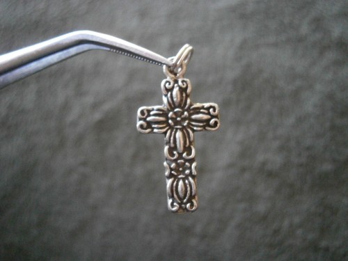 Sunwest cross with - ornate, rose