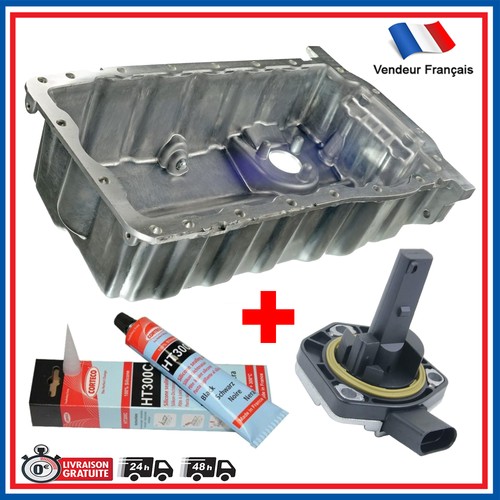 Partsline oil pan with gasket - oil,